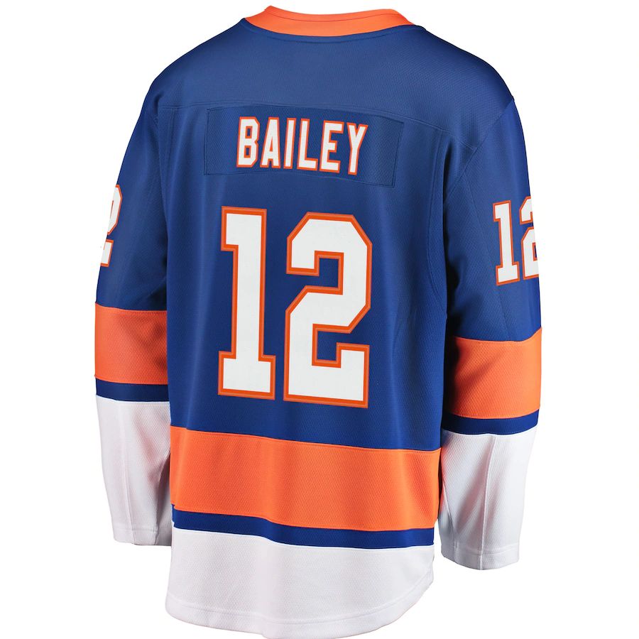 Custom #12 NYI Hockey Shirt Top