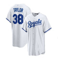 Custom #38 White KC Baseball Shirt Top