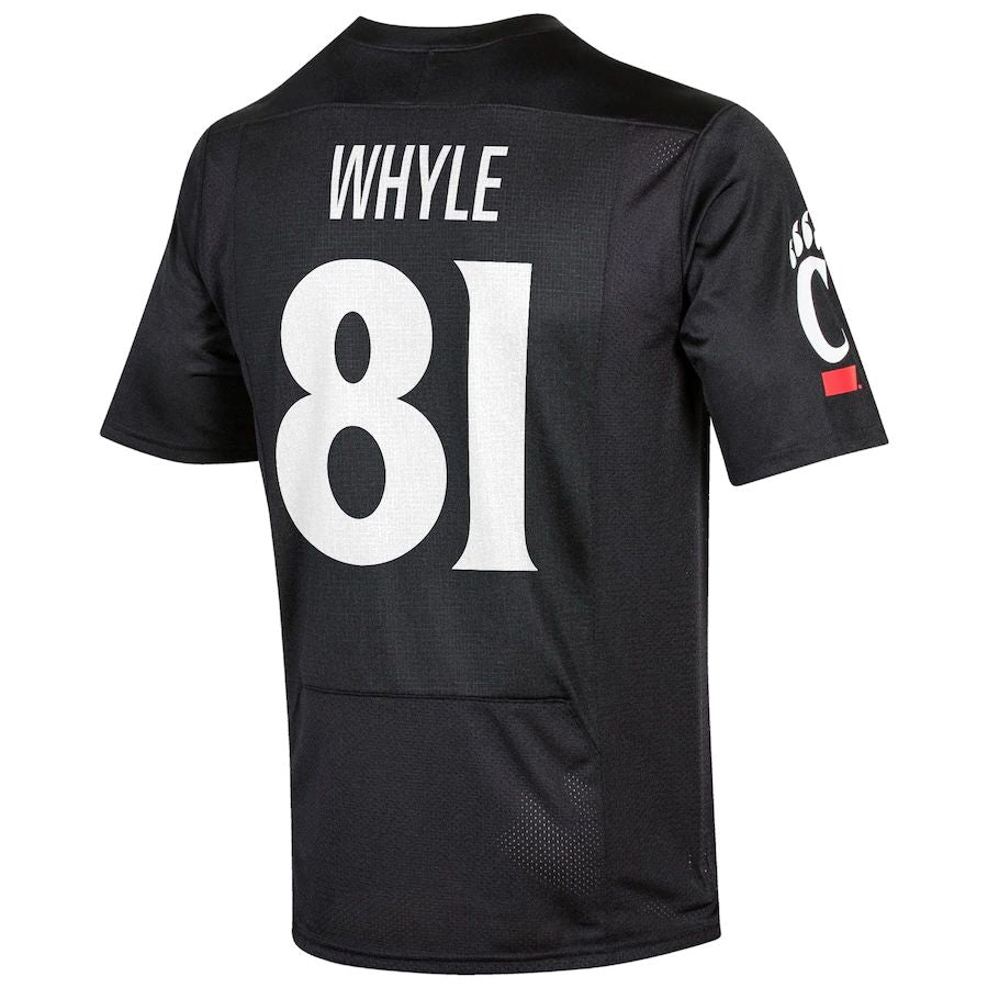 Custom #81 Black Football Shirt Top