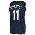 Custom #11 Navy NOP Basketball Shirt Top