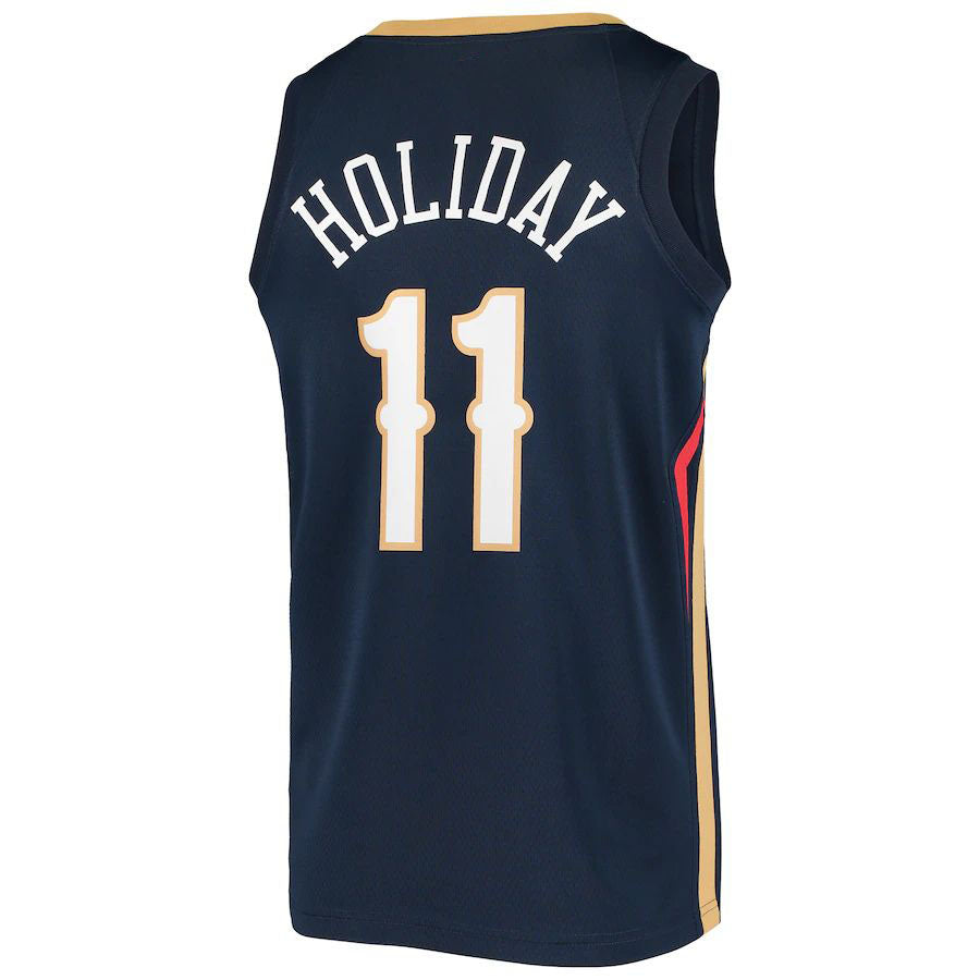 Custom #11 Navy NOP Basketball Shirt Top