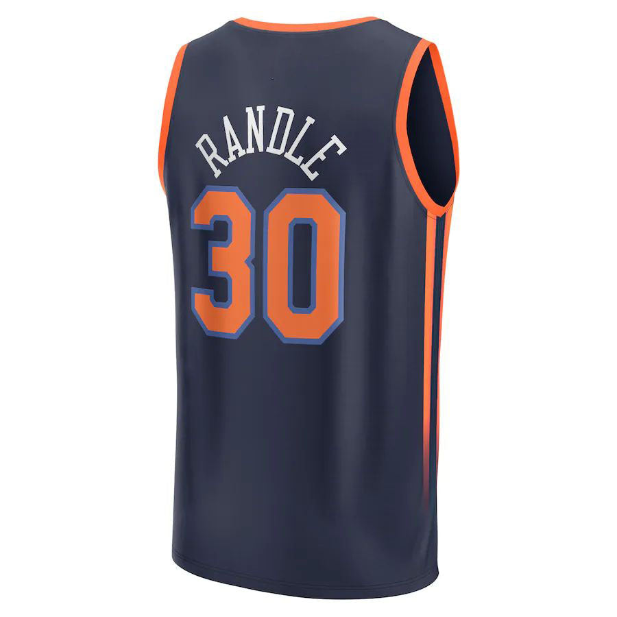 Custom #30 Navy 2022 NYK Basketball Shirt Top