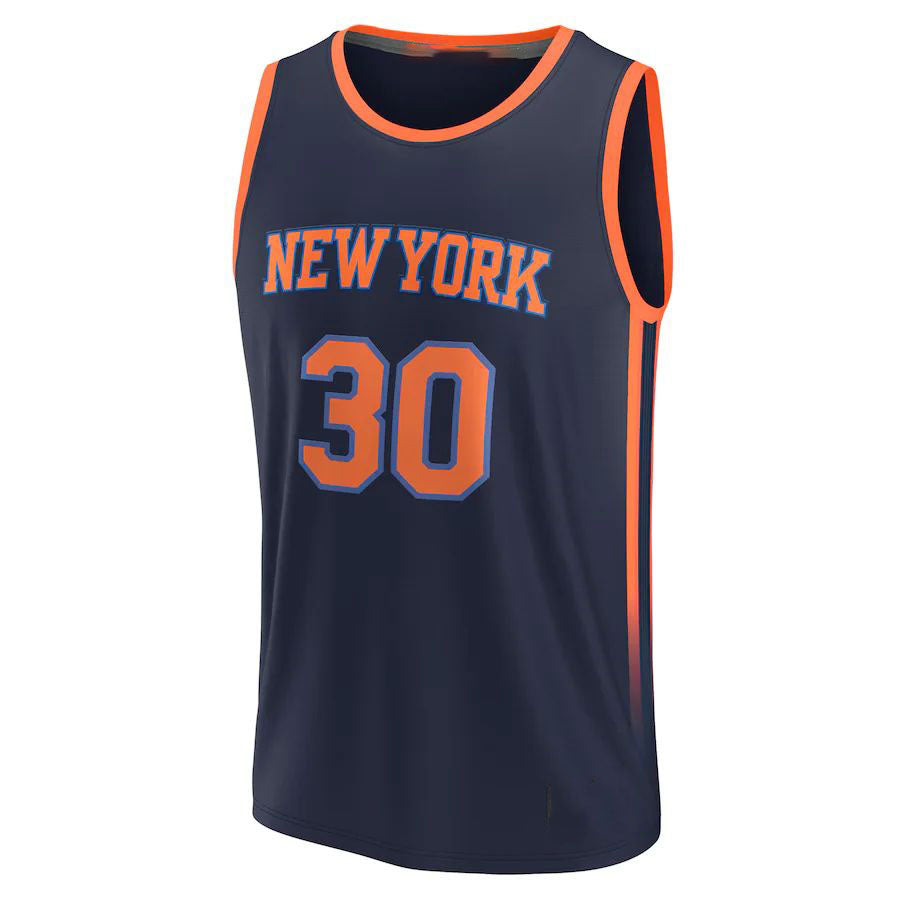 Custom #30 Navy 2022 NYK Basketball Shirt Top