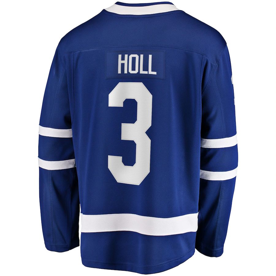 Custom #3 Blue TOR Hockey Shirt Top