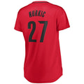 Custom #27 Red POR Basketball Shirt Top