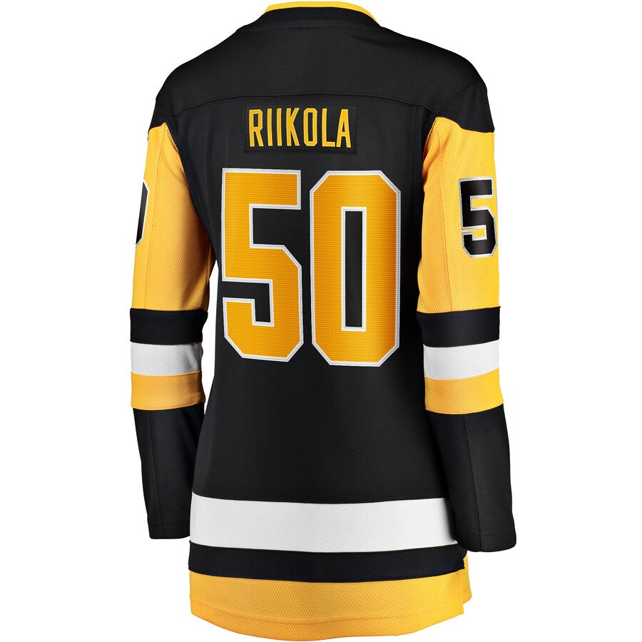 Custom #50 Black PIT Hockey Shirt Top