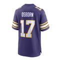 Custom #17 Purple MIN Football Shirt Top
