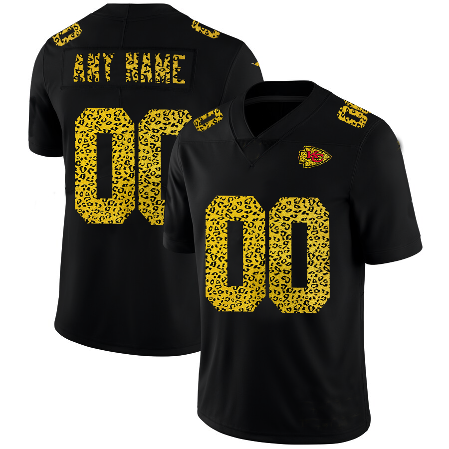 Custom Black KC Football Shirt Top