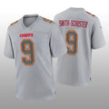 Custom #9 Gray KC Football Shirt Top