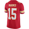 Custom #15 Red KC Football Shirt Top