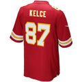 Custom #87 Red KC Football Shirt Top