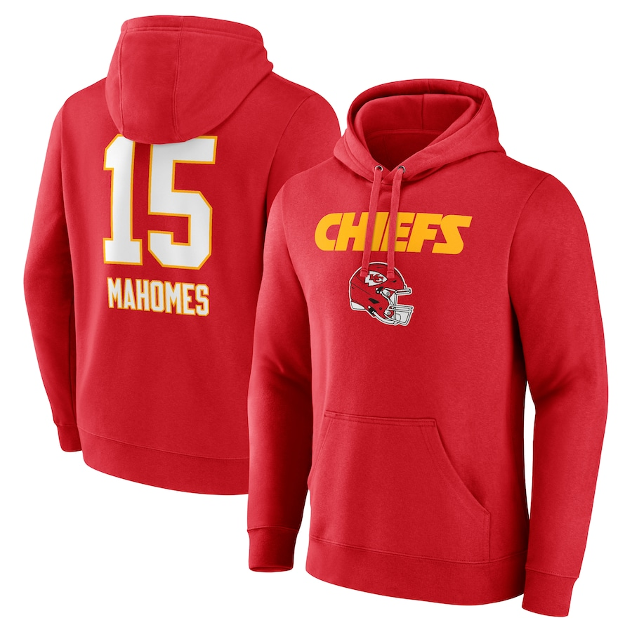 Custom #15 Red KC Football Shirt Top