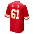 Custom #61 Red KC Football Shirt Top