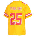 Custom #25 Gold KC Football Shirt Top