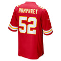 Custom #52 Red KC Football Shirt Top