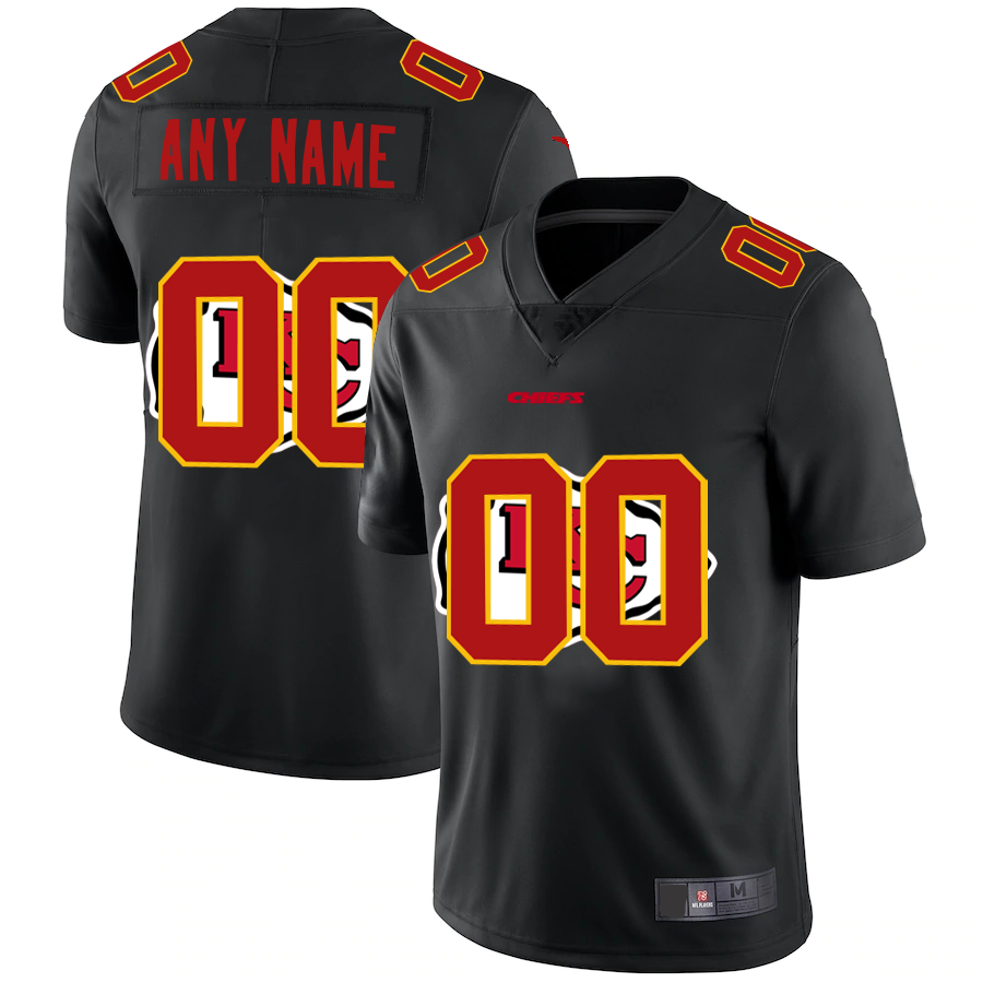 Custom Black KC Football Shirt Top