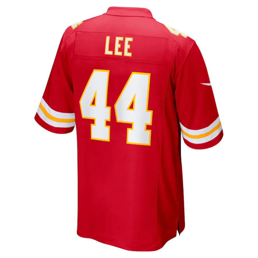 Custom #44 Red KC Football Shirt Top
