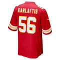 Custom #56 Red 2022 KC Football Shirt Top