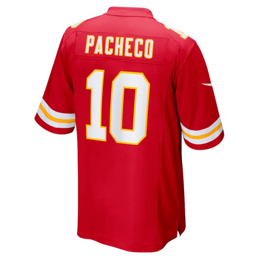 Custom #10 Red KC Football Shirt Top