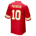 Custom #10 Red KC Football Shirt Top