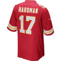 Custom #17 Red KC Football Shirt Top
