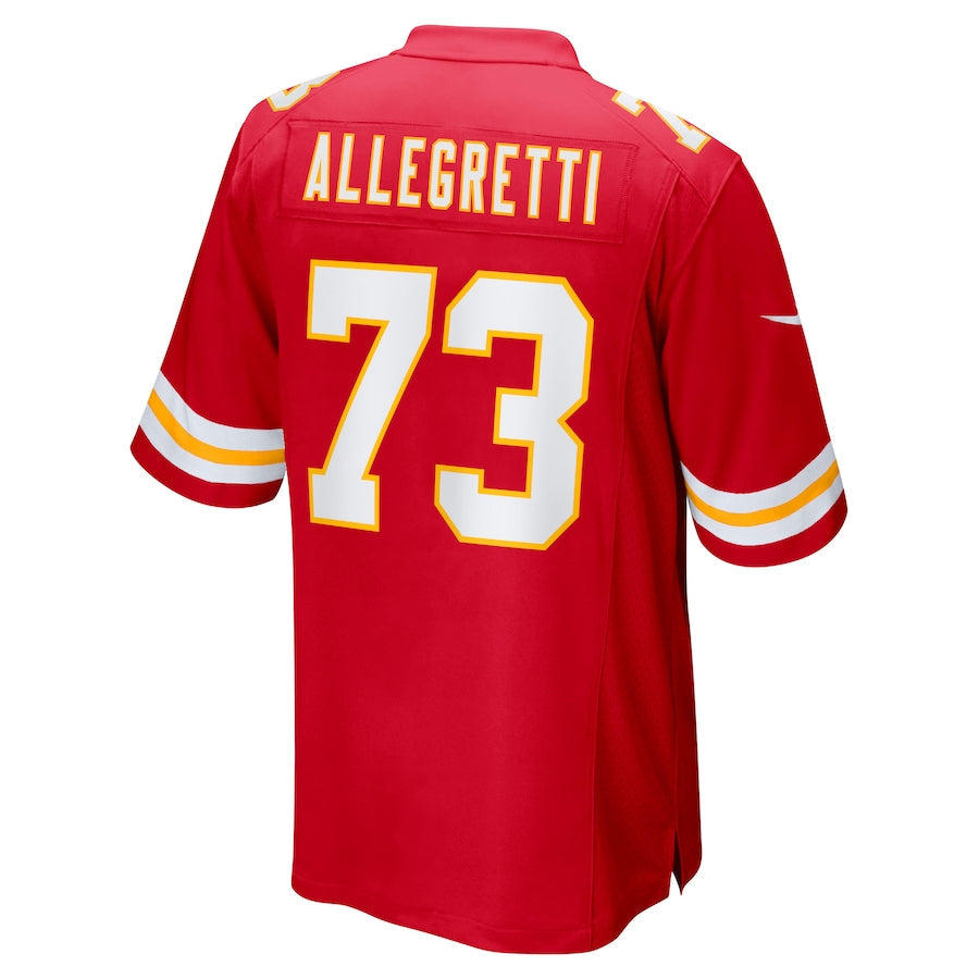 Custom #73 Red KC Football Shirt Top