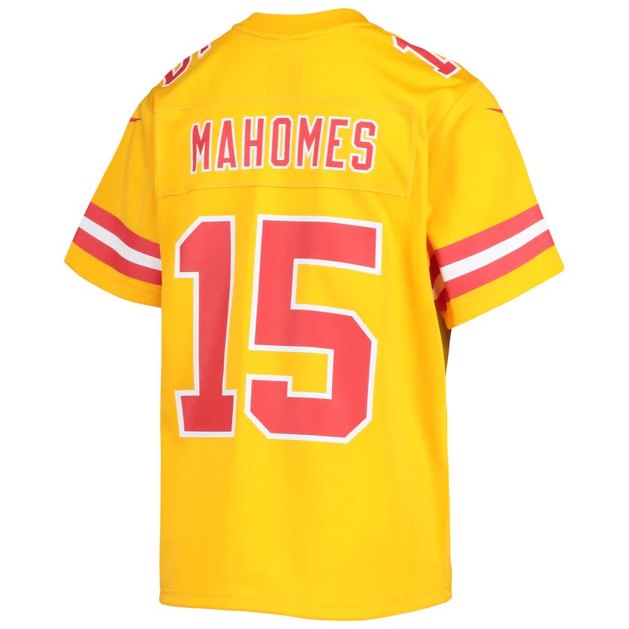 Custom #15 Gold KC Football Shirt Top