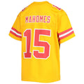 Custom #15 Gold KC Football Shirt Top