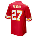 Custom #27 Red KC Football Shirt Top