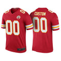 Custom Red KC Football Shirt Top