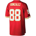 Custom #88 Red 2004 KC Football Shirt Top