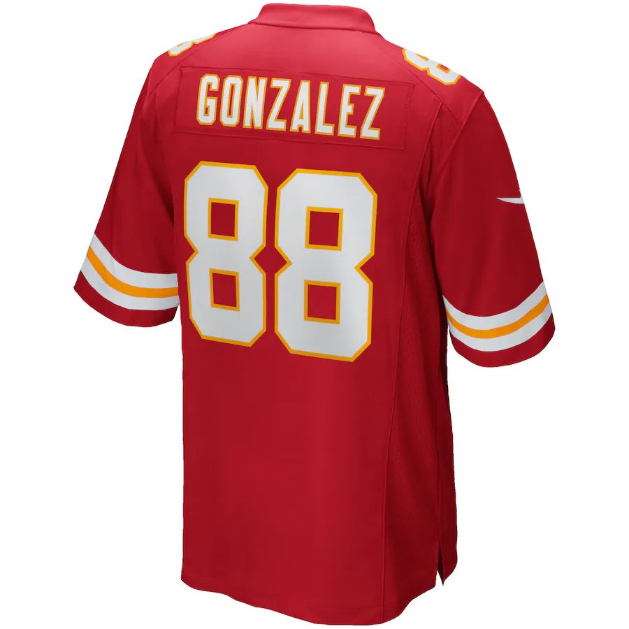 Custom #88 Red KC Football Shirt Top