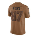 Custom #87 Brown 2023 KC Football Shirt Top
