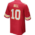Custom #10 Red KC Football Shirt Top