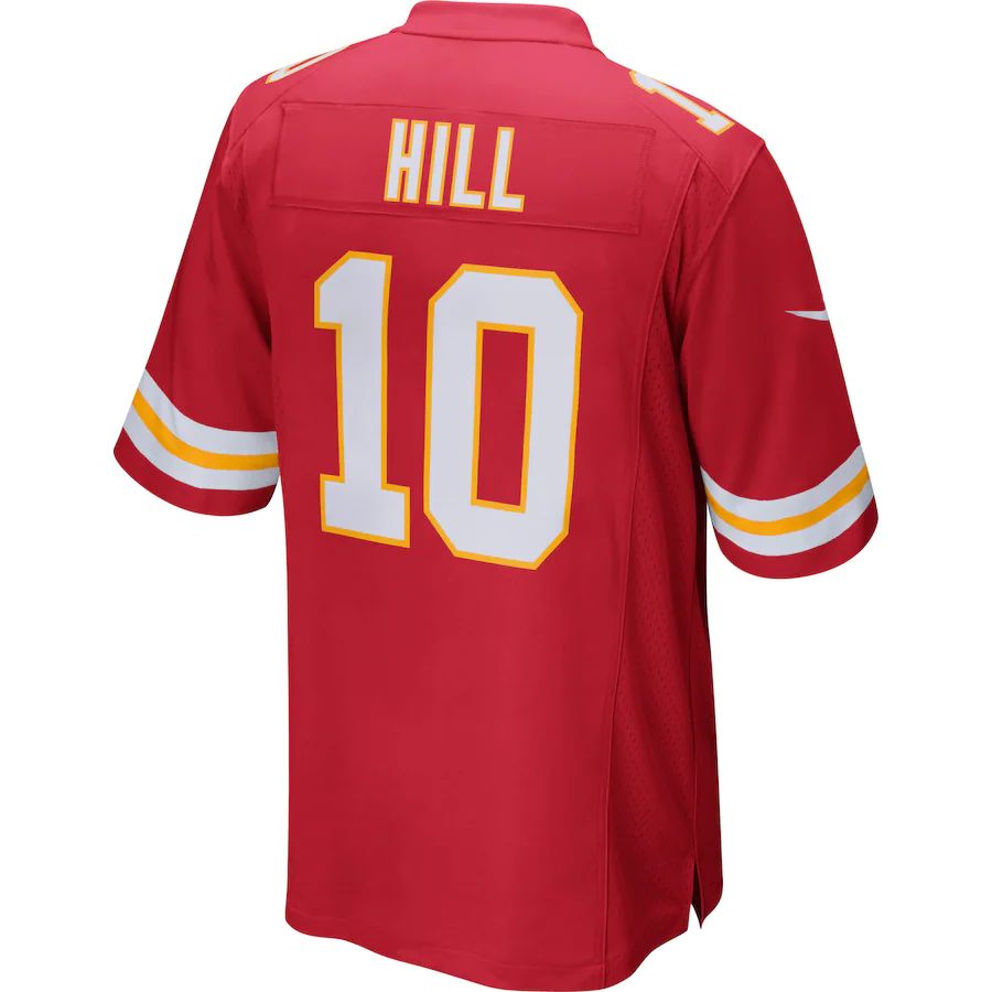 Custom #10 Red KC Football Shirt Top