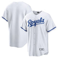 Custom White KC Baseball Shirt Top