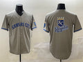 Custom Gray 2024 KC Baseball Shirt Top