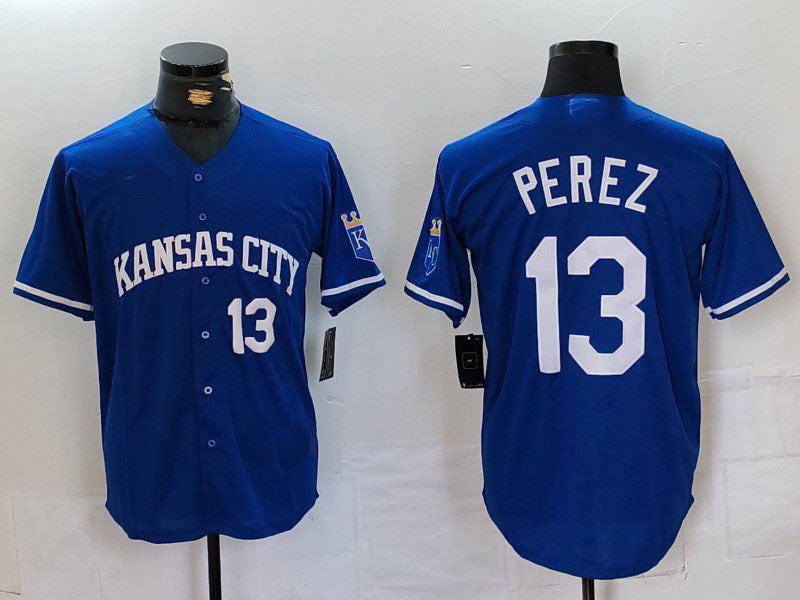 Custom #13 KC Baseball Shirt Top