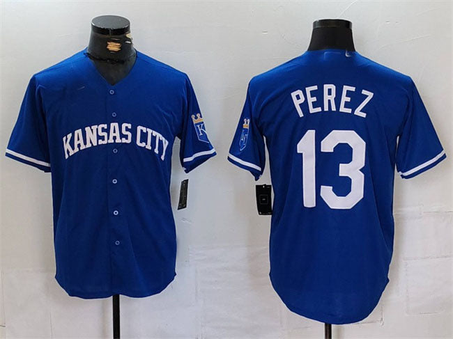 Custom #13 KC Baseball Shirt Top