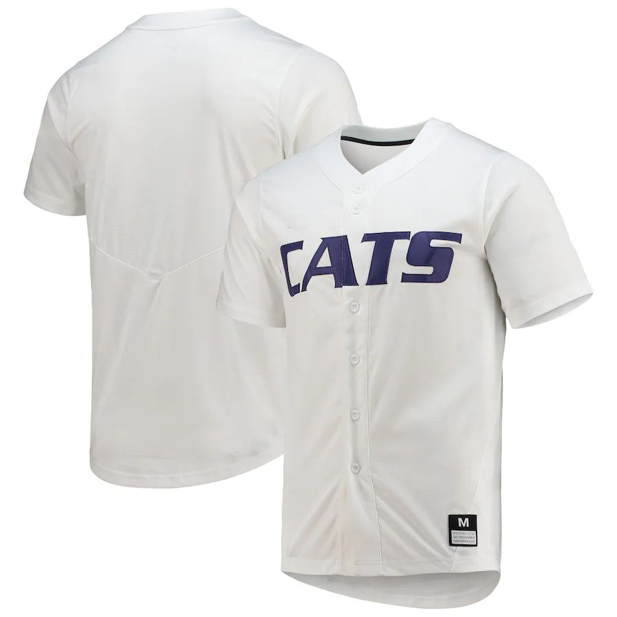 Custom White Baseball Shirt Top