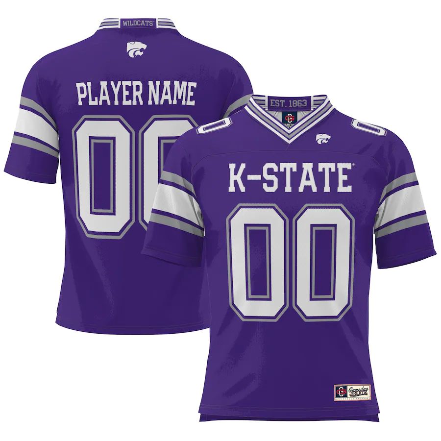 Custom Purple Football Shirt Top