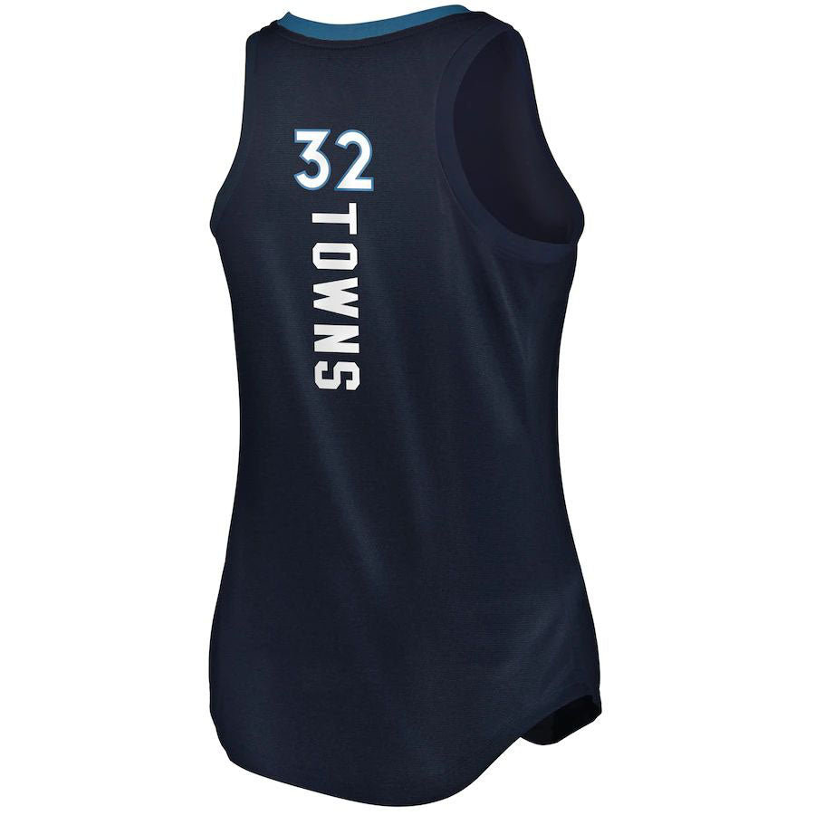 Custom #32 Navy MIN Basketball Shirt Top