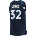 Custom #32 Navy 2021 MIN Basketball Shirt Top