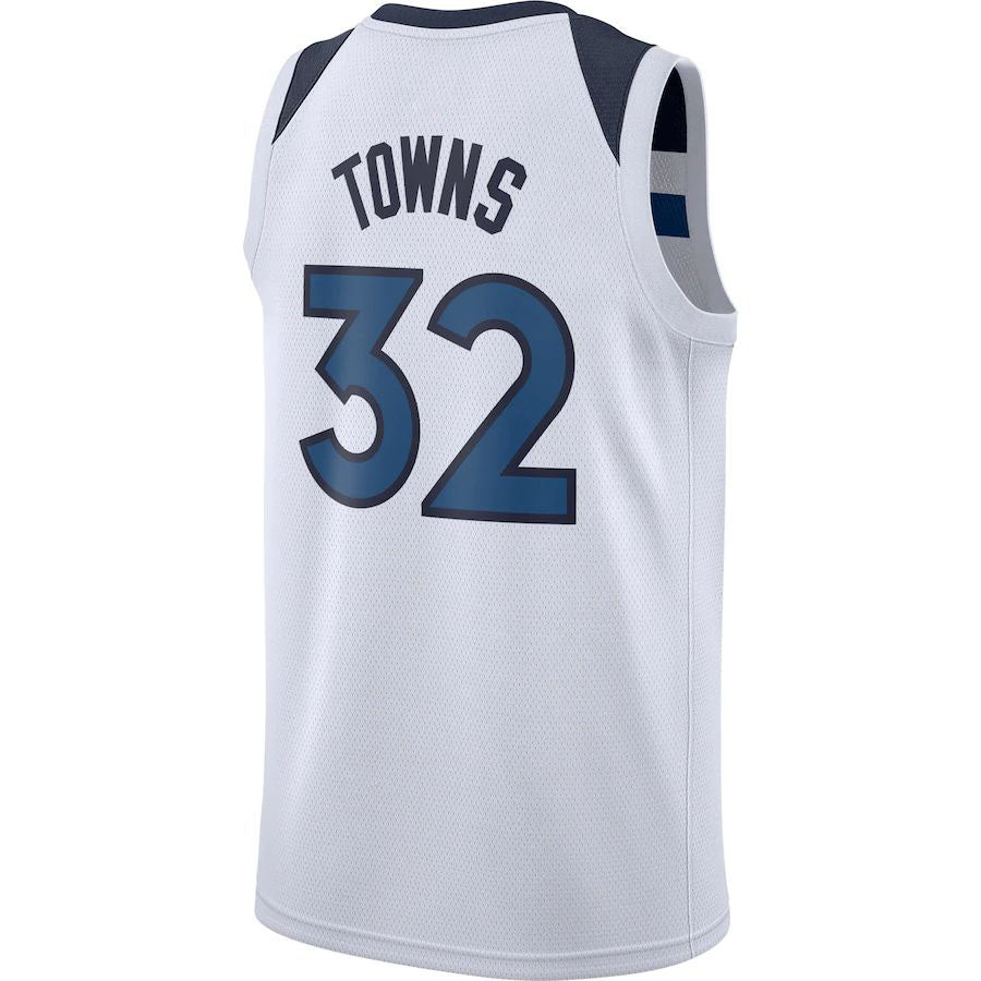 Custom #32 White MIN Basketball Shirt Top