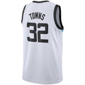 Custom #32 White 2022 MIN Basketball Shirt Top