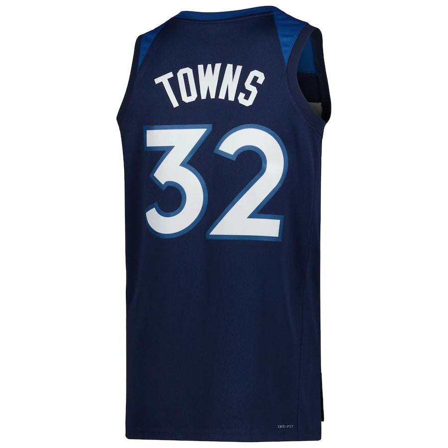 Custom #32 Navy 2022 MIN Basketball Shirt Top