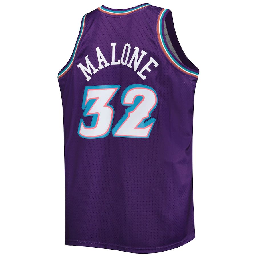 Custom #32 Purple 1996 UTA Basketball Shirt Top