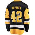 Custom #42 Black PIT Hockey Shirt Top