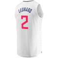 Custom #2 White LAC Basketball Shirt Top