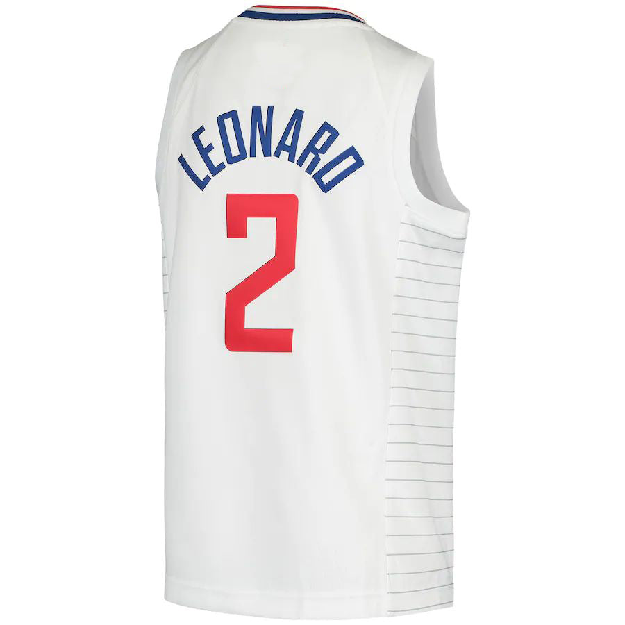 Custom #2 White 2020 LAC Basketball Shirt Top